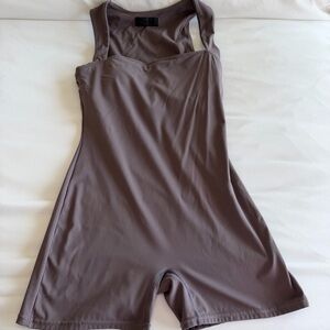 Purple workout one piece